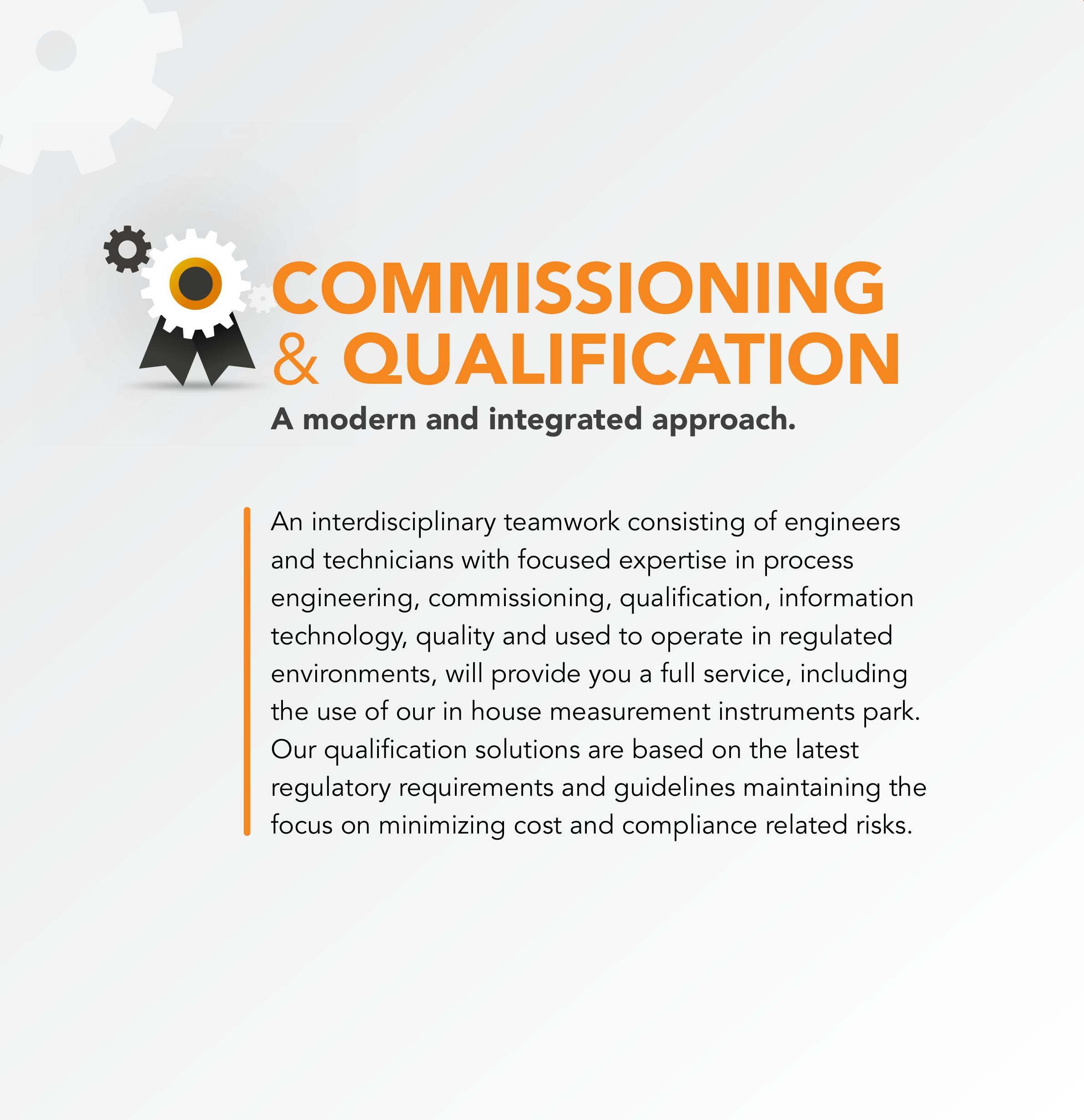 PQE Commissioning& Qualification